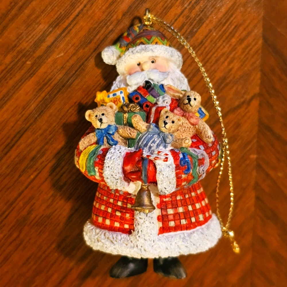 Sherri Buck Baldwin 1st Edition Santa Ornament